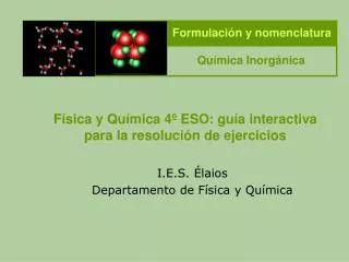 f sica y qu mica 4 eso gu a interactiva para la resoluci n de ejercicios