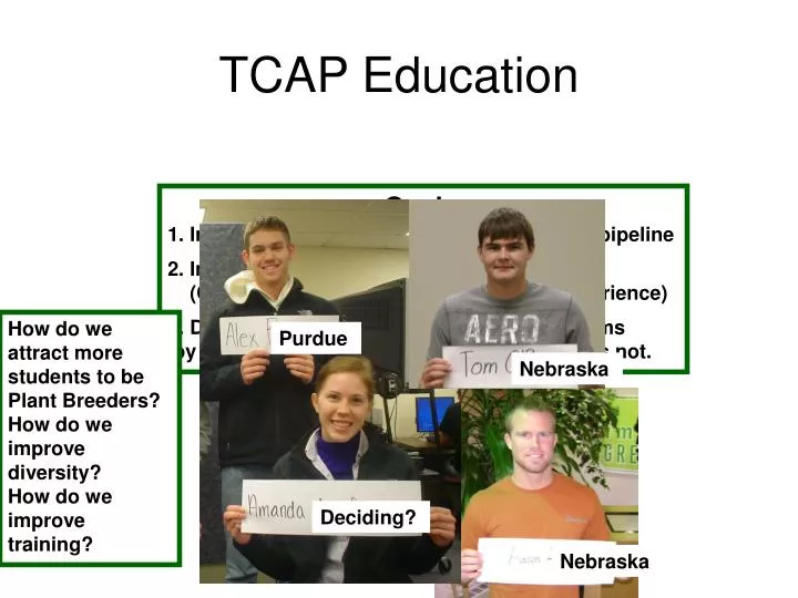 tcap education