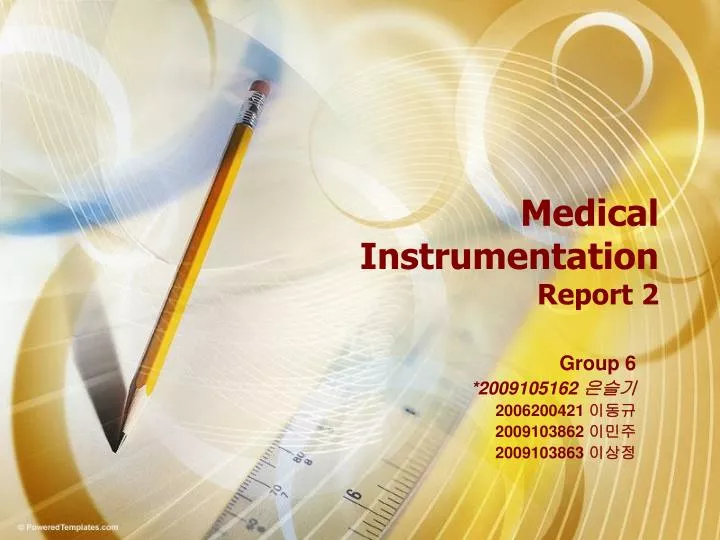 medical instrumentation report 2