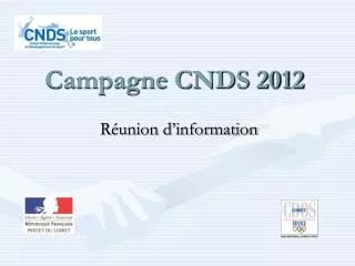 campagne cnds 2012