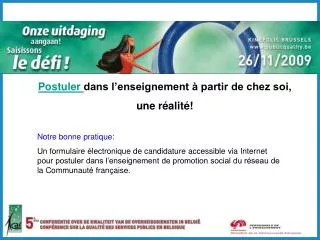 postuler dans l enseignement partir de chez soi une r alit