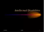 Intellectual Disabilities