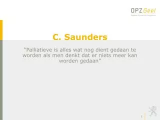 C. Saunders