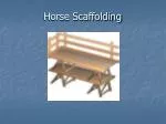 Horse Scaffolding - slide 1