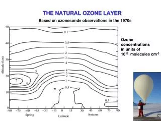 THE NATURAL OZONE LAYER