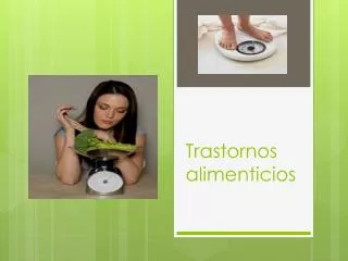 trastornos alimenticios