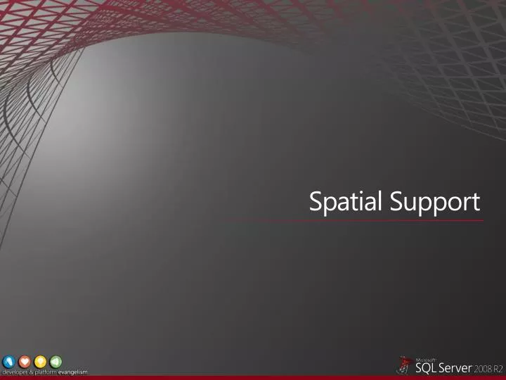 spatial support