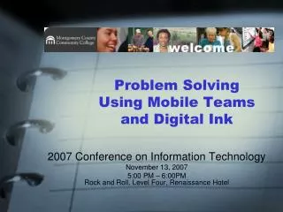 Problem Solving Using Mobile Teams and Digital Ink