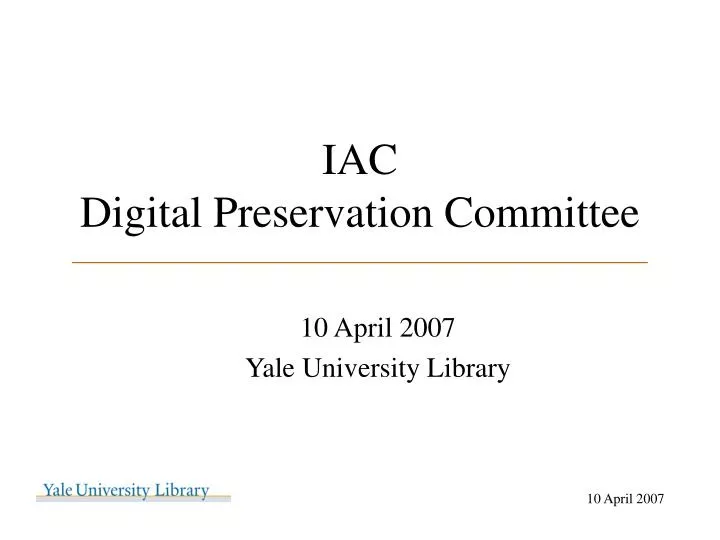 iac digital preservation committee