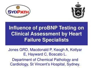 Influence of proBNP Testing on Clinical Assessment by Heart Failure Specialists