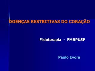 Fisioterapia - FMRPUSP