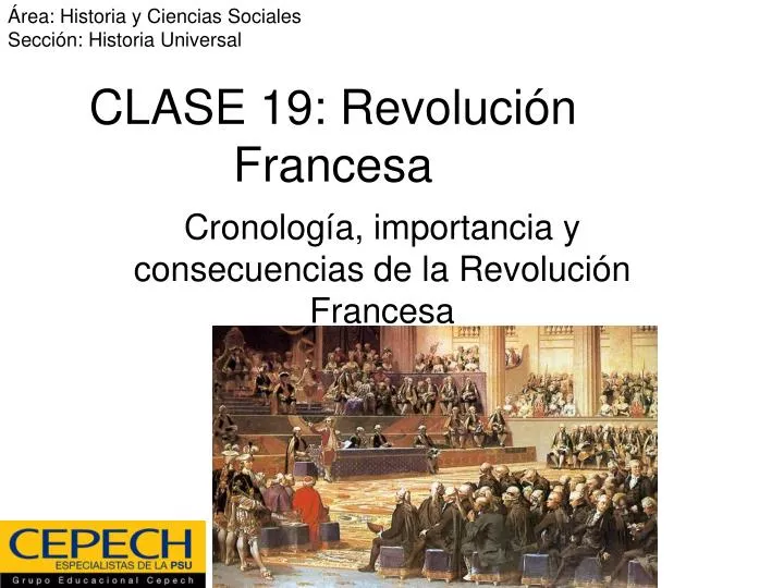 clase 19 revoluci n francesa