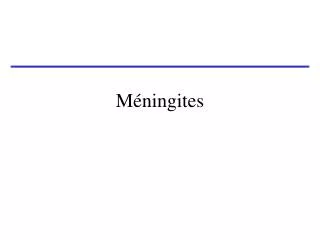 m ningites