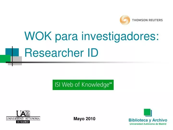 wok para investigadores researcher id