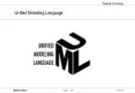 Unified Modeling Language - slide 1