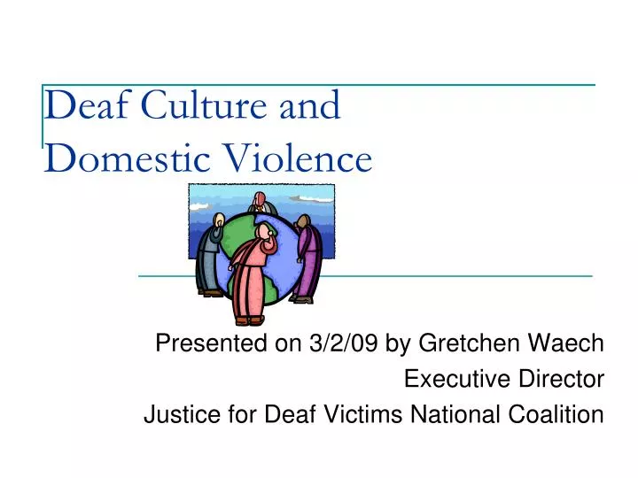 deaf culture and domestic violence