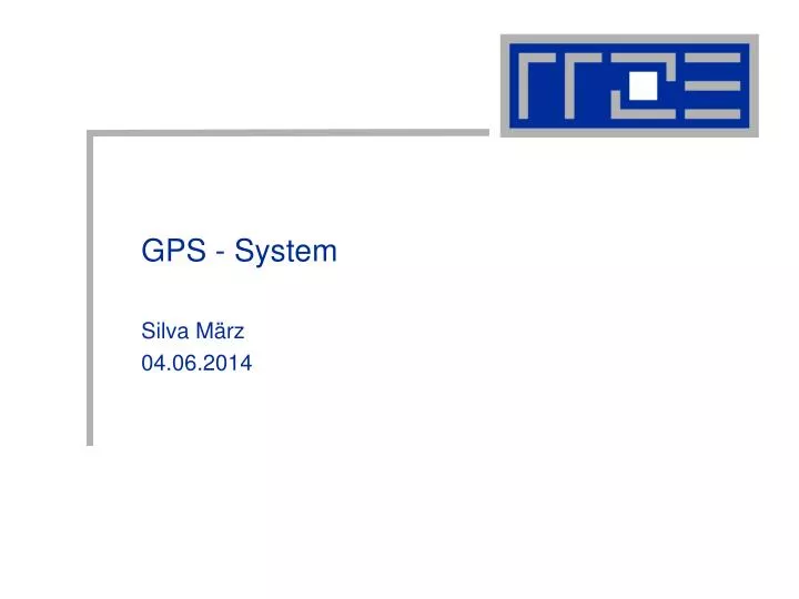 gps system