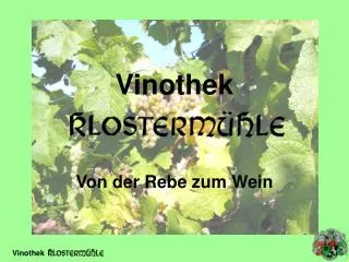 Vinothek