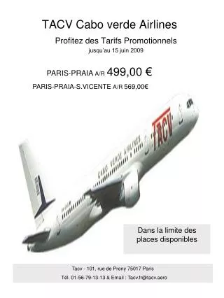 tacv cabo verde airlines