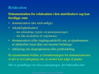 relaksation