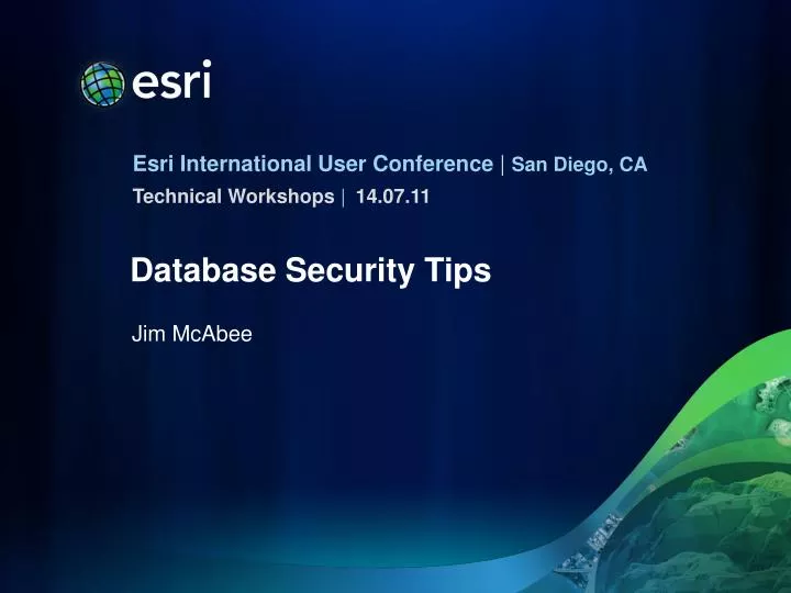 database security tips