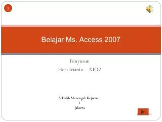 Belajar Ms. Acsess