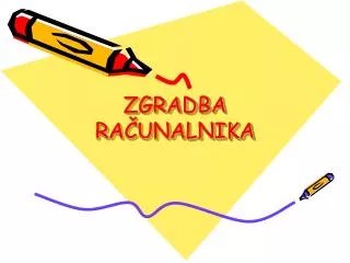 zgradba ra unalnika