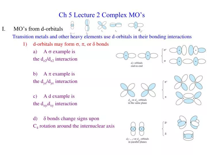 ch 5 lecture 2 complex mo s