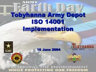 Tobyhanna Army Depot ISO 14001 Implementation