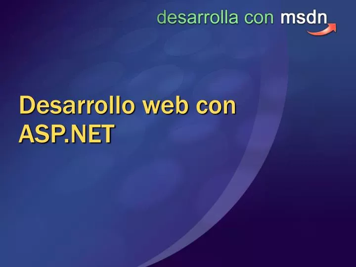 desarrollo web con asp net