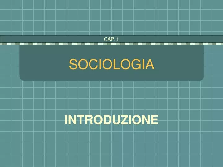 sociologia