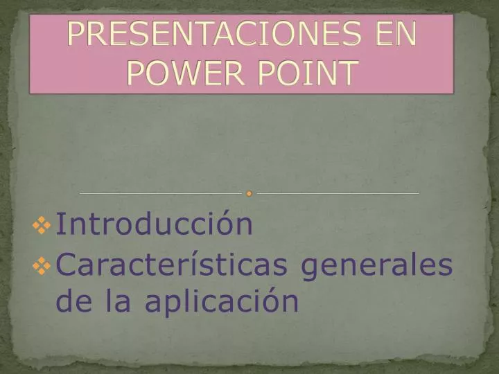 presentaciones en power point