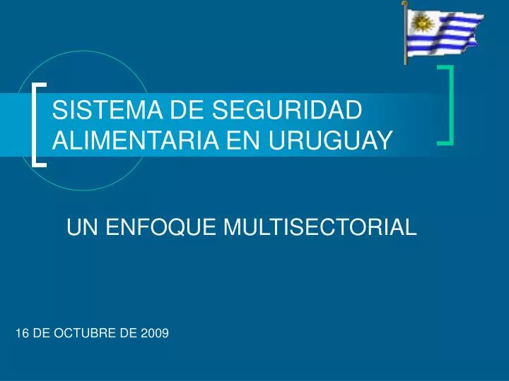 sistema de seguridad alimentaria en uruguay
