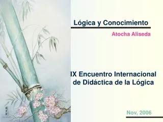 Lógica y Conocimiento