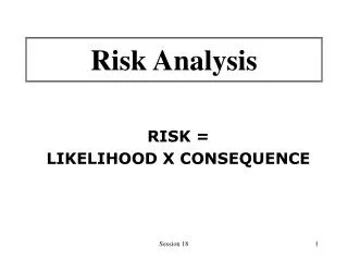 Risk Analysis