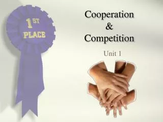 cooperation competition