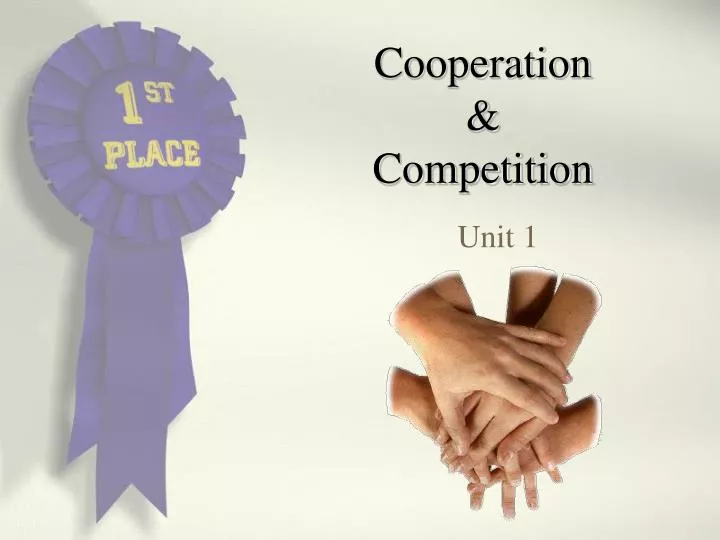 cooperation competition