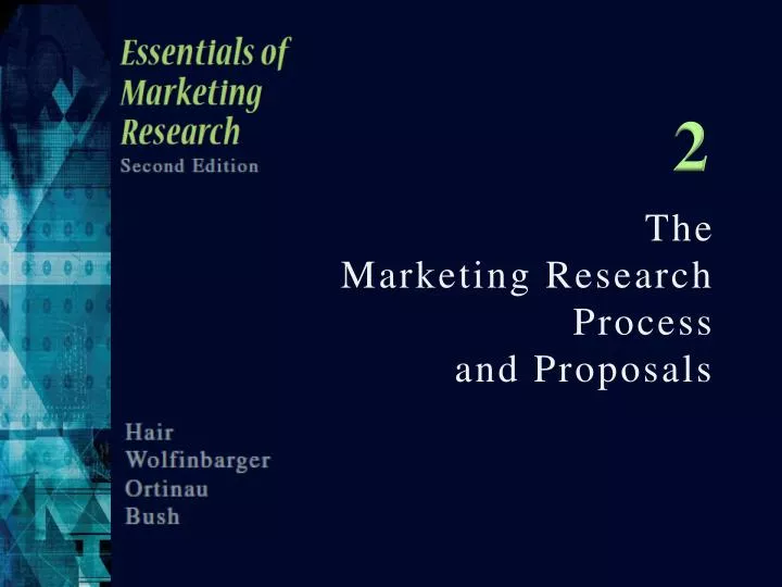 the marketing research process and proposals