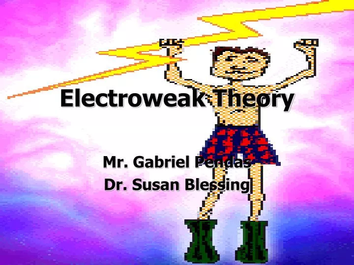 electroweak theory