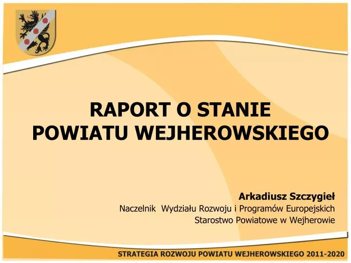 raport o stanie powiatu wejherowskiego