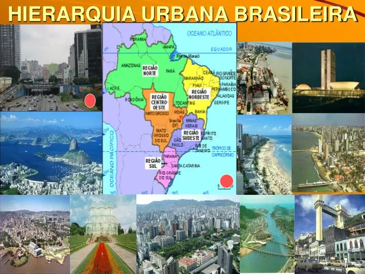 hierarquia urbana brasileira