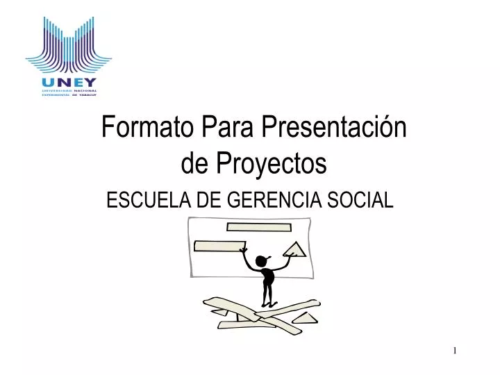 formato para presentaci n de proyectos