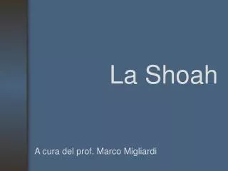 la shoah