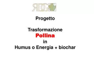 Progetto Trasformazione Pollina in Humus o Energia + biochar