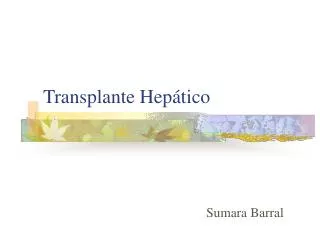 transplante hep tico