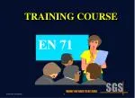 TRAINING COURSE - slide 1