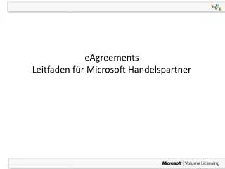 eagreements leitfaden f r microsoft handelspartner