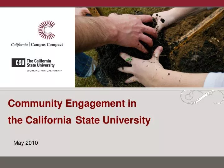 community engagement in the california state university