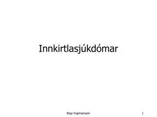 innkirtlasj kd mar