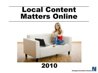 Local Content Matters Online